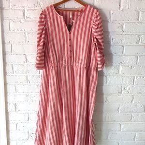 NWT Matilda Jane McIntosh Red Striped Knit Dress